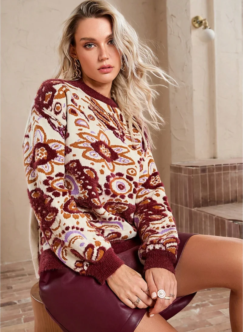 SIMPLEE Women's Cozy Knit Sweater
