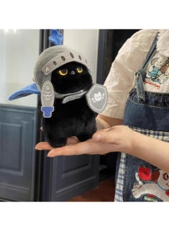 General Small Q version knight silly cat doll silly cat plush toy cute doll companion doll bag pendant birthday gift plush toy cute silly cartoon doll doll  - Image 5