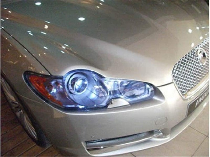F & B LED LIGHTS 12 by 48 Inches Self Adhesive Headlight, Tail Lights, Fog Lights Tint Vinyl Film with Knife and Hand Tool (Light Blue) - Image 3