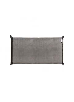 dreambaby Retractable Baby Safety Gate, Extra Wide And Tall Mesh Gate - Black  - Image 1