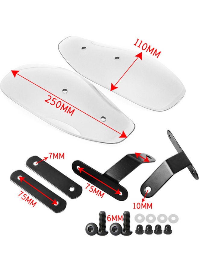 Loquat Universal Motorcycle Hand Guards - Image 2