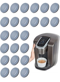 Generic Appliance Sliders for Kitchen Appliances, 24 Pack Self Stick Sliders Sliding Appliance Slider for Most Countertop Coffee Makers,Kitchen Aid,Air Fryers,Pressure Cooker,Blenders,Appliance Sliders for Kitchen Appliances, Easy to MovIing & Space Saving  - Image 1