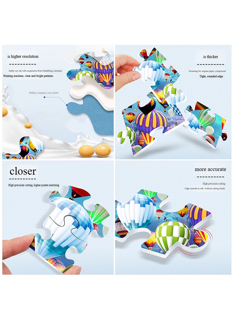 Anna 1000-Piece Colorful Soccer Match Desktop Puzzle for Family Entertainment - Image 5