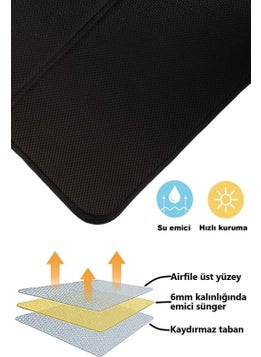 Acrylic Dish Drying Mat, Dish Drying Cloth, Non-Slip Base Absorbent Dish Rack - pzsku/ZCBCBB0A14C21288127C9Z/45/_/1730837747/49085613-2647-4a24-887a-f0679812a5f6