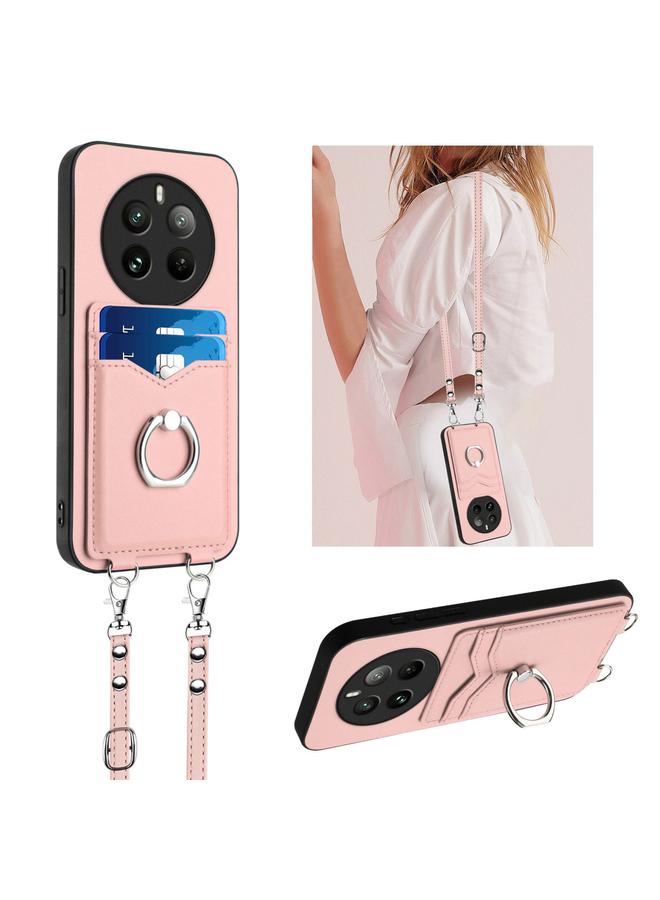 The Bros Case For Realme P1 Pro 5G R20 Crossbody Rope Ring Card Holder Phone Case