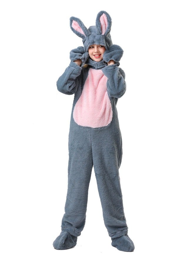 general Rabbit cosplay costume children's gray rabbit costume animal holiday party cos costume - Image 1
