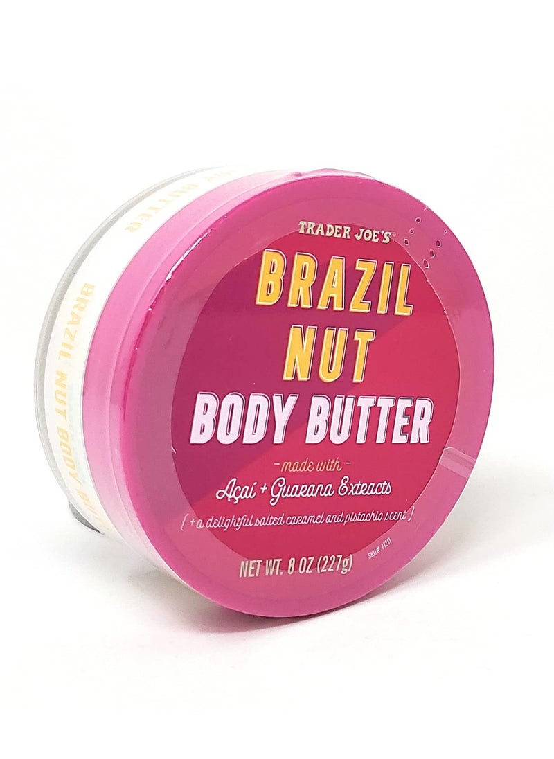 Trader Joe's - Trader Joe's Brazil Nut Body Butter Made With Acai and Guarana Extracts Net Wt. 8 Oz (227g) - Pack of 1 - Image 1