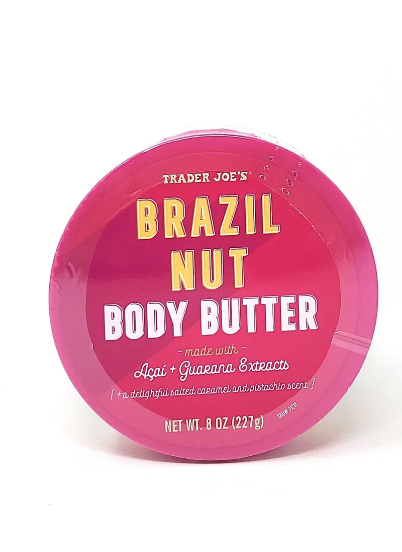 Trader Joe's - Trader Joe's Brazil Nut Body Butter Made With Acai and Guarana Extracts Net Wt. 8 Oz (227g) - Pack of 1 - Image 1