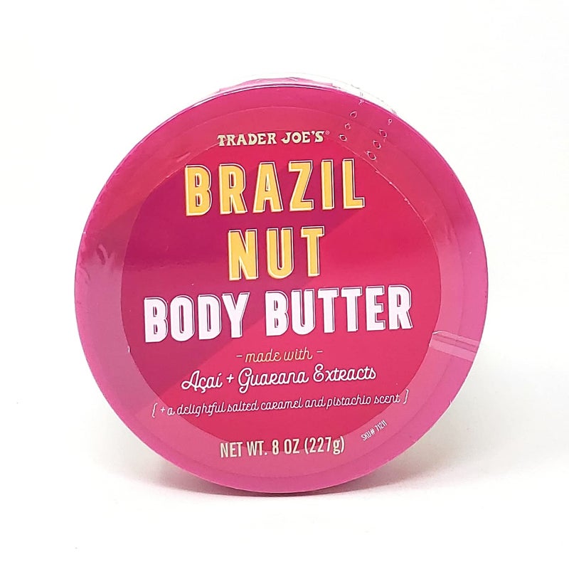 Trader Joe's Brazil Nut Body Butter Made With Acai and Guarana Extracts Net Wt. 8 Oz (227g) - Pack of 1 - Image 2
