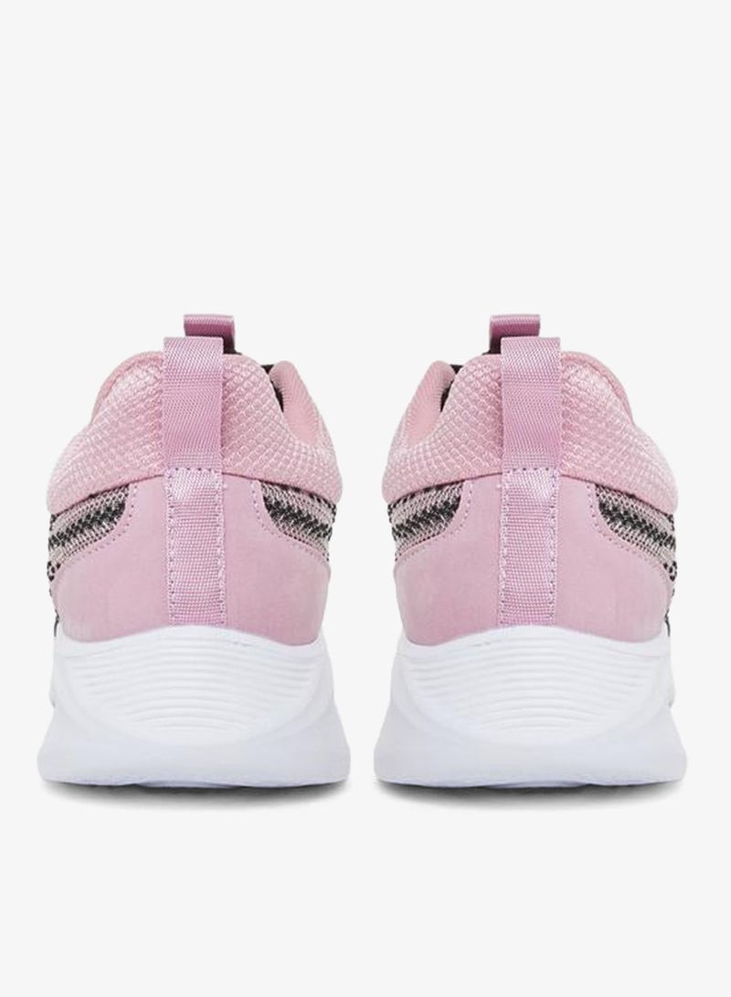 Styli Wave Print Detail Lace Up Sneakers - Image 4