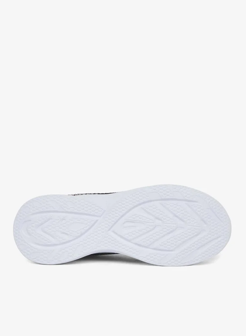 Styli  Wave Print Detail Lace Up Sneakers for Women | Best Price UAE