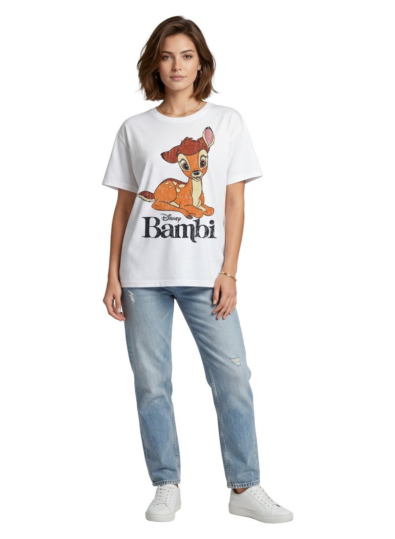 Disney Bambi Graphic Women’s T-Shirt - Image 2