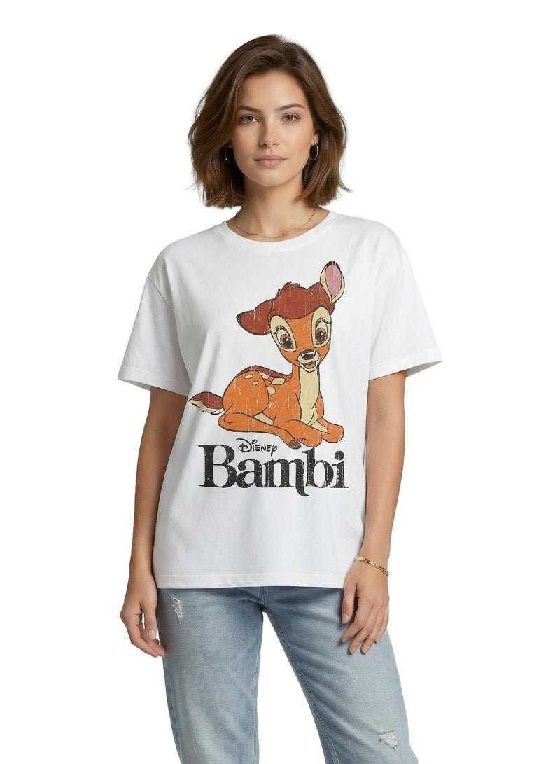 Disney Bambi Graphic Women’s T-Shirt - Image 3