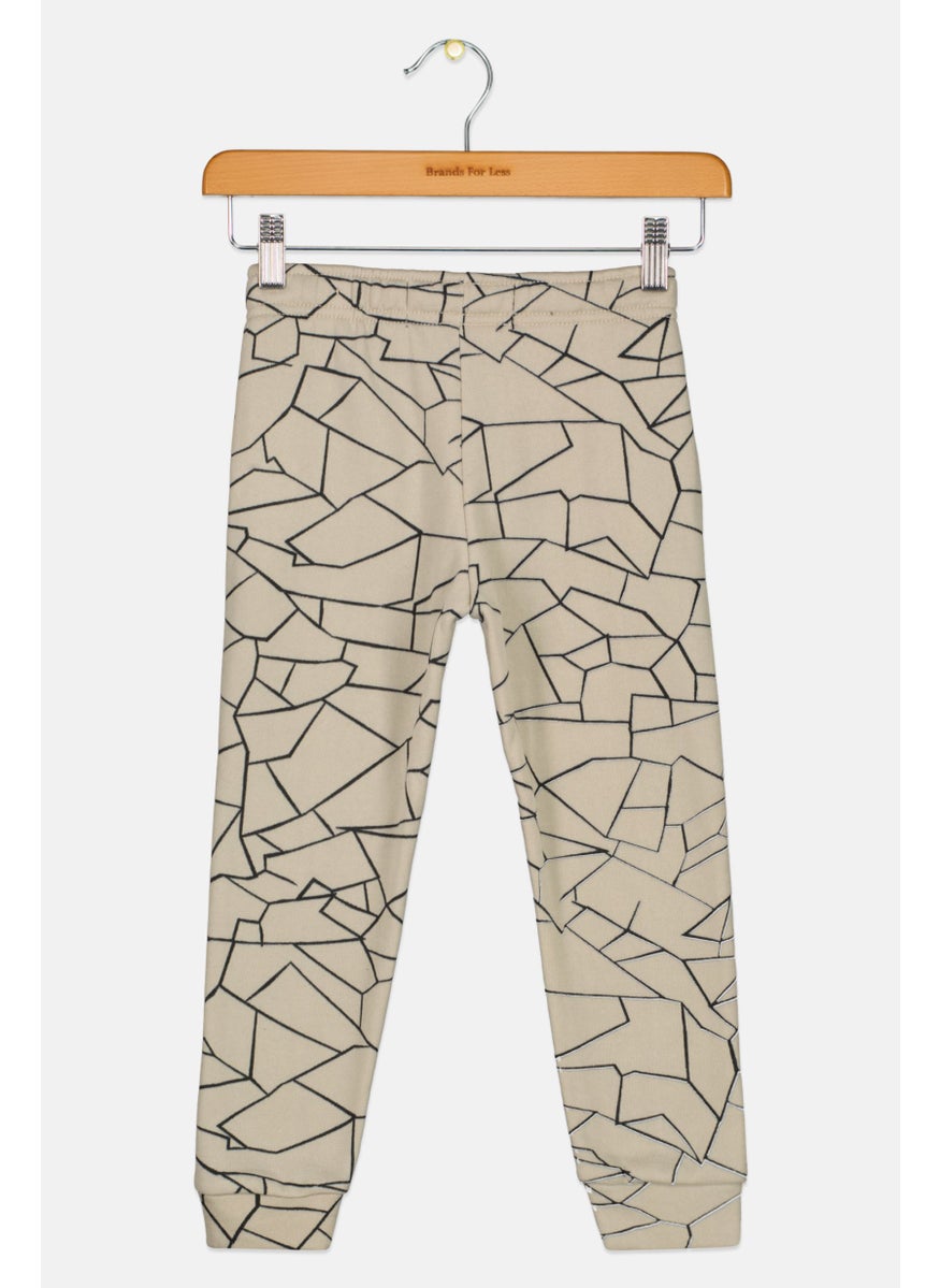 Kids Boy Drawstring Allover Print Jogger Pants, Beige - pzsku/ZCBCBECF17E0F567AB8FFZ/45/_/1737642307/c2732f99-6fa8-48a6-a1f8-5238f8381e31