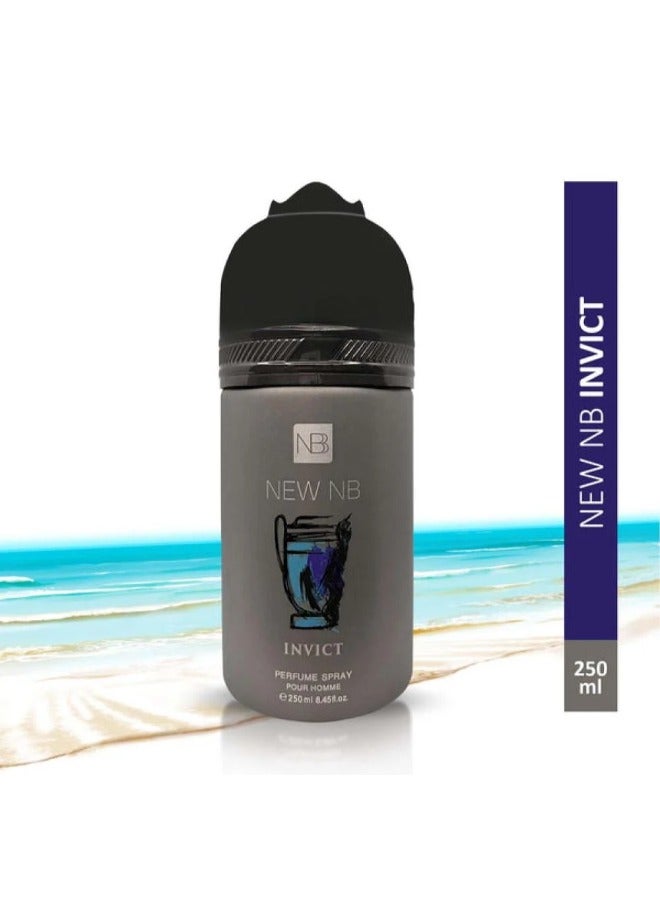 NEW NB Unbranded Invict Deodorant Perfume for Women - 250ml | Long-Lasting Freshness & Invigorating Fragrance - Image 2