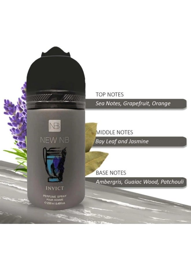 NEW NB Unbranded Invict Deodorant Perfume for Women - 250ml | Long-Lasting Freshness & Invigorating Fragrance - Image 4