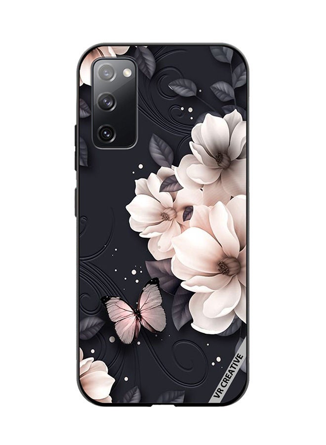VR CREATIVE Protective Case Cover For Samsung Galaxy S20 FE 5G Flower Design Multicolour - Image 1