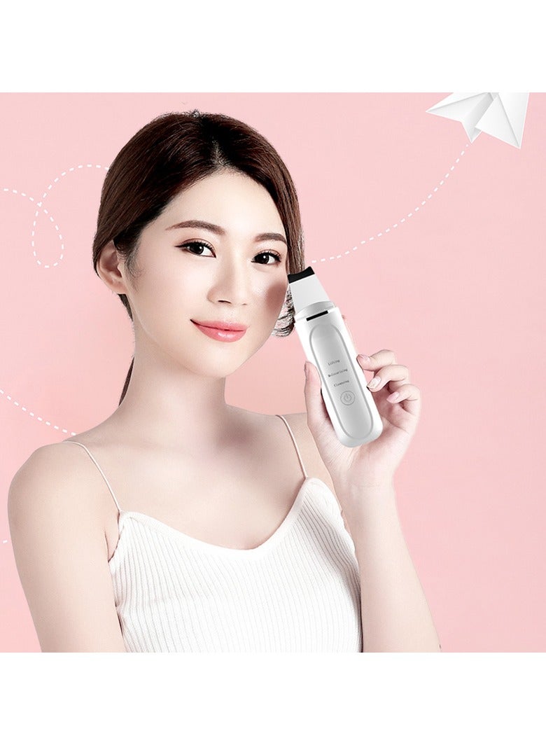 Blackhead Remover Ultrasonic Electric Skin Scrubber High Vibration Portable Waterproof USB Rechargeable - Image 4