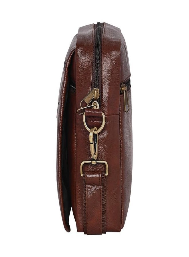 ABLE® Darvin Sling Bag Cross Body Unisex Bag (BROWN) - Image 3