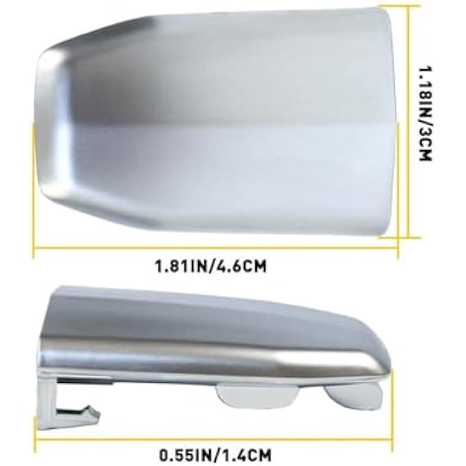 ريحني غطاء أسطوانة قفل مقبض الباب الخارجي الأمامي لكاديلاك إسكاليد 20152019 - Image 2