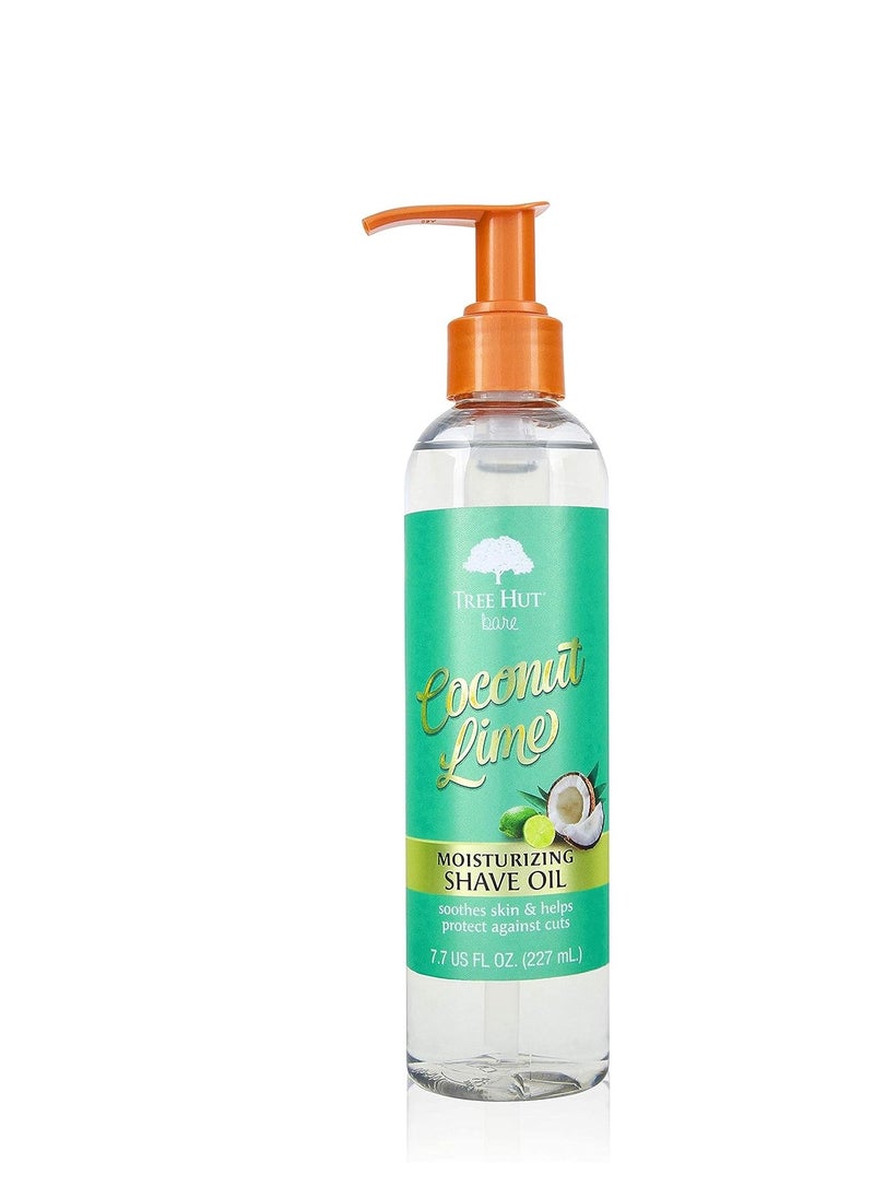 Tree Hut Tree Hut Vitamin C Shea Sugar Body Scrub and Coconut Lime Shave Oil Skincare Bundle, 18 oz Scrub and 7.7 oz Shave Oil  - Image 2