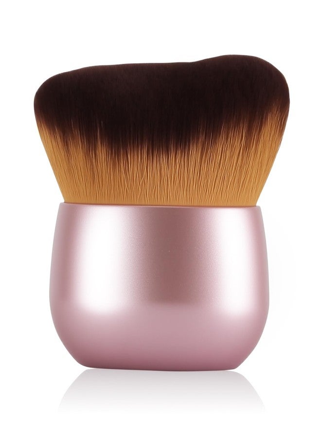 LIALTK Extra Large Makeup Brush & Self Tanning Brush For Self Tanner，For Foundation，Arms And Legs makeup&Bronzer Blend, Body Makeup,Face&Back Makeup - Easy Use, Wet/Dry Use (Rose Gold) - Image 1