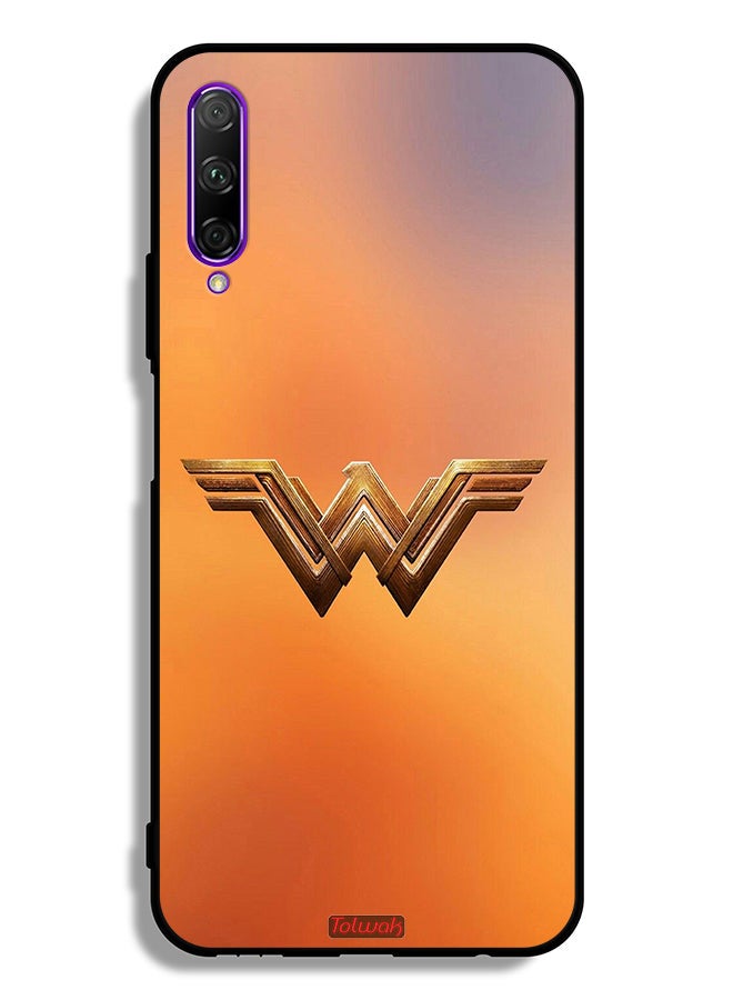 Tolwak Huawei Y9s Protective Case Cover Wonder Women Logo - Image 2