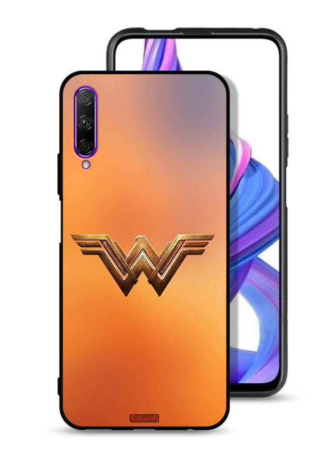 Tolwak Huawei Y9s Protective Case Cover Wonder Women Logo - Image 1