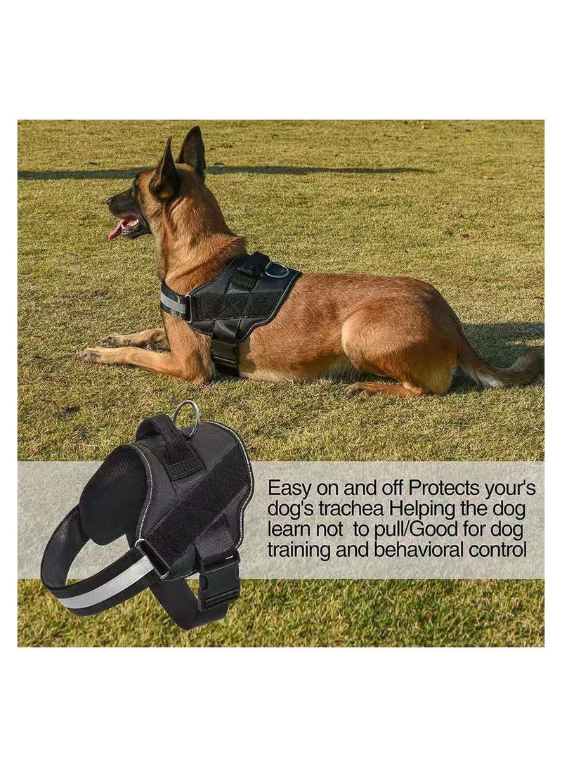 Cool Baby COOLBABY Dog Harness No Pull Reflective Dog Vest Breathable Adjustable Pet Harness with Handle for Outdoor Walking XL - Image 2