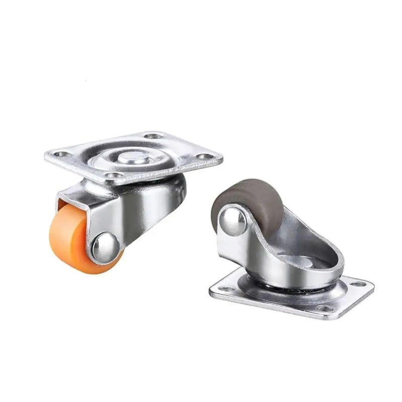 Universal Swivel Caster Wheels 6 Pack Furniture Moving Rollers Home Hardware Accessories Color A - Image 2
