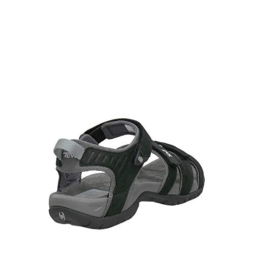 Teva Women's Tirra Leather Sandal,Black,5.5 M US - Image 4