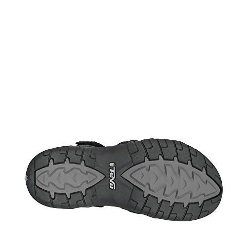 Teva Women's Tirra Leather Sandal,Black,5.5 M US - Image 5