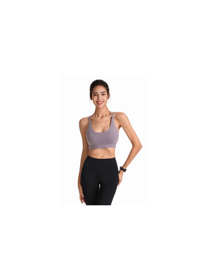 Loquat No Steel Ring Gathering High Strength Shock Proof Sports Bra 