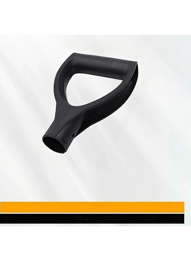 2Pcs Black Ergonomic Gardening Tool Handles Comfort Grip Replacement For Shovels Rakes Hoes - Image 1