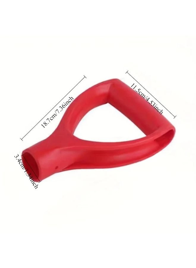 2Pcs Black Ergonomic Gardening Tool Handles Comfort Grip Replacement For Shovels Rakes Hoes - Image 4