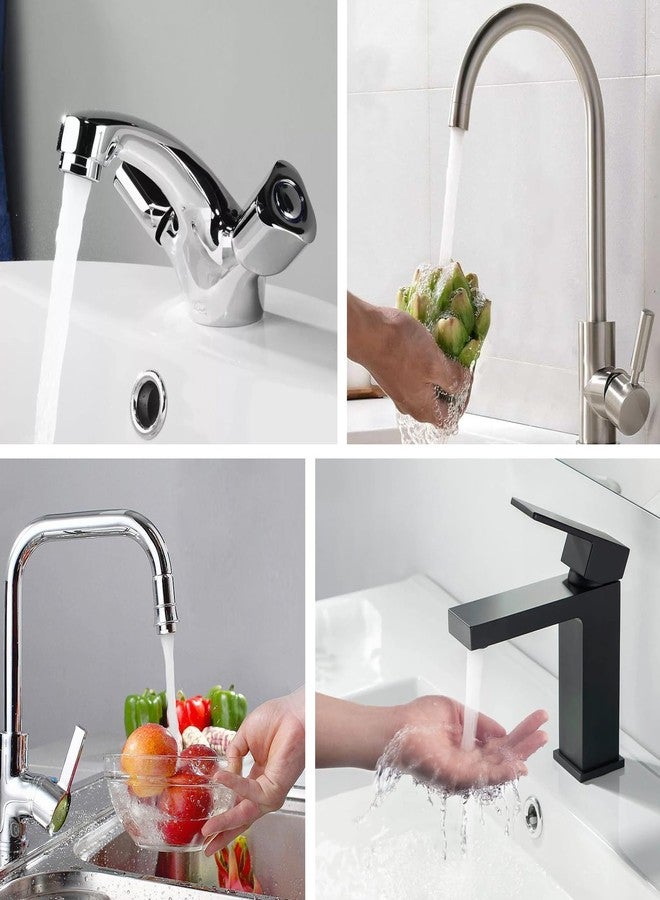 superbobi PLUMBING PACK OF 20 FAUCET AERATOR SCREENS Stainless Steel 13/16" O.D. - Image 4
