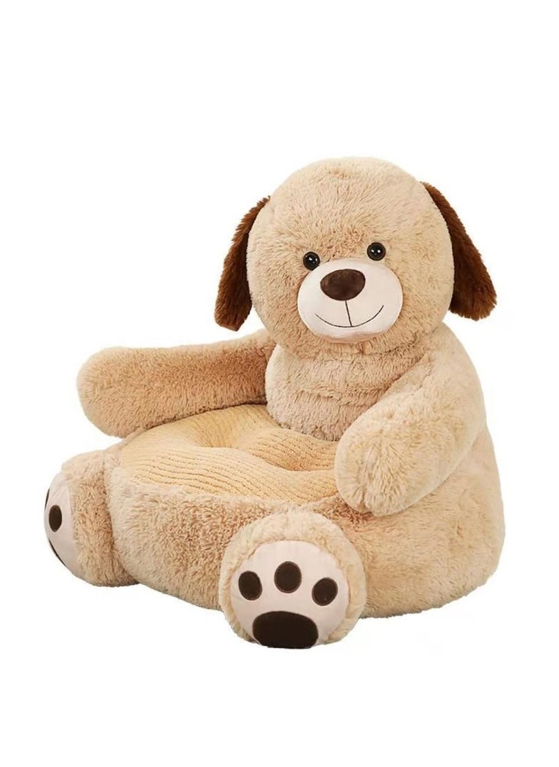 Arabest Animal Cartoon Sofa, Pet Sofa, Cartoon Toy Seat, Lazy Sofa, Seat, Brown Dog Sofa  - Image 1