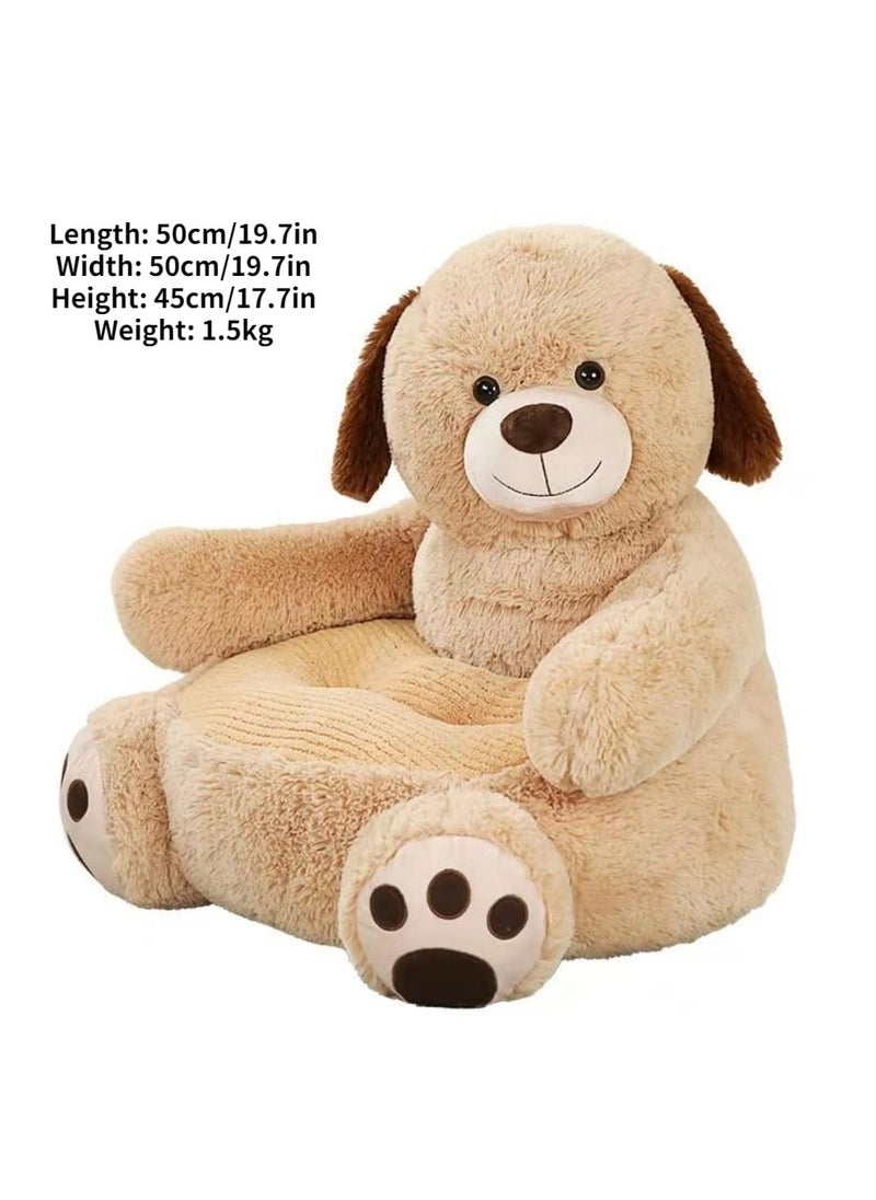 Arabest Animal Cartoon Sofa, Pet Sofa, Cartoon Toy Seat, Lazy Sofa, Seat, Brown Dog Sofa  - Image 2