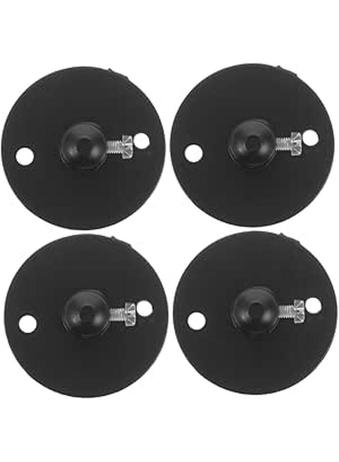 Ceiling Light Mount Plate Metal Canopy 4 Sets Unique Aesthetic Ceiling Cap Lamps Parts - Image 1