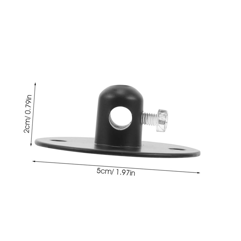 Ceiling Light Mount Plate Metal Canopy 4 Sets Unique Aesthetic Ceiling Cap Lamps Parts - Image 3