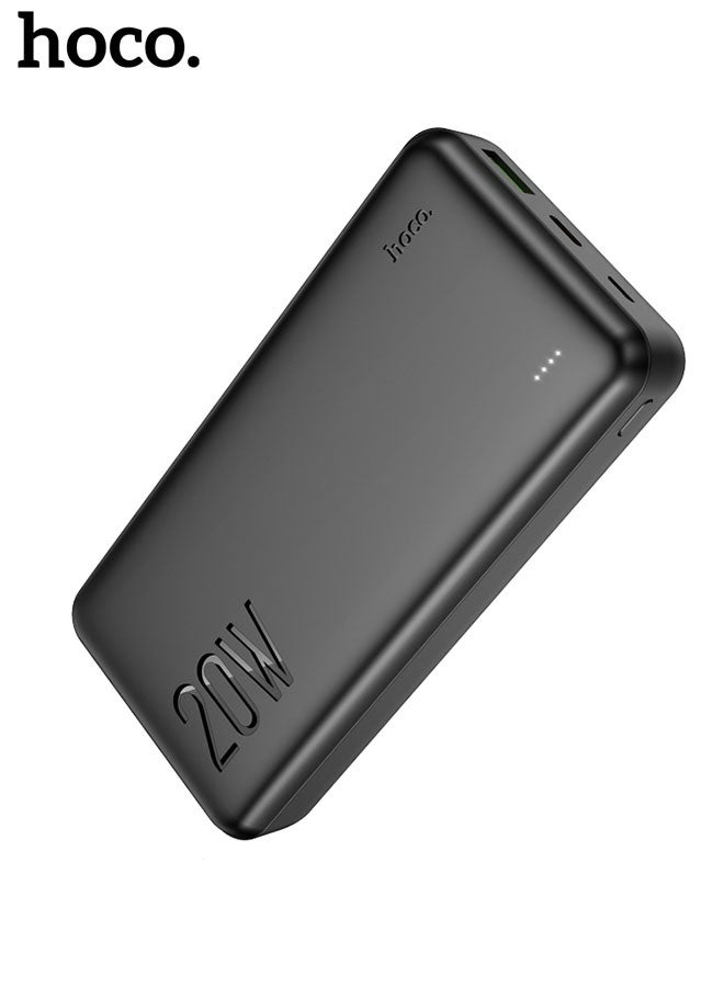 hoco. Power bank J87A Tacker PD20W+QC3.0 20000mAh(Black) - Image 1