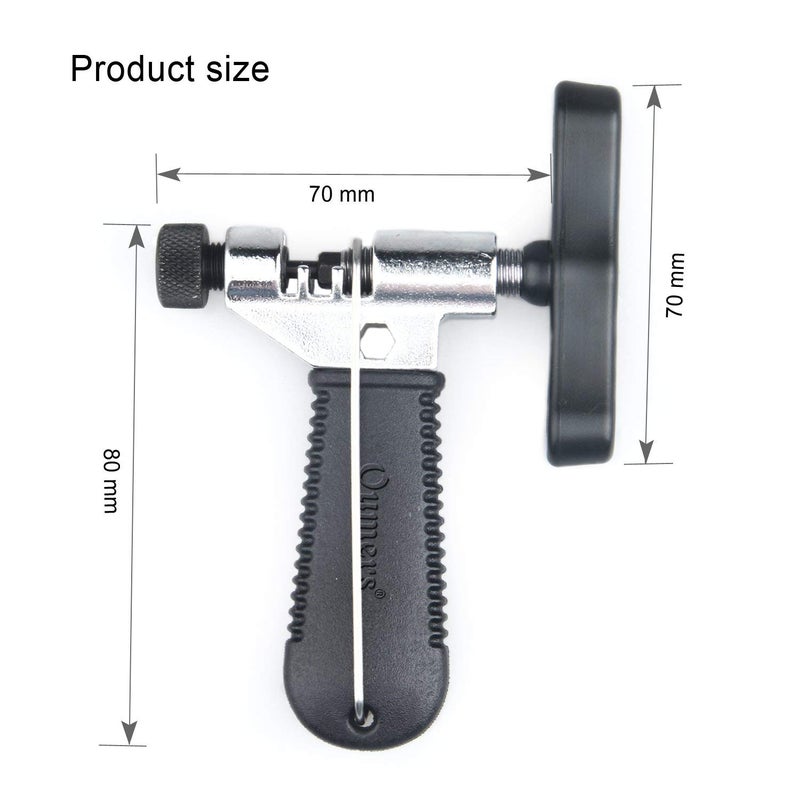 Oumers Universal Bike Chain Tool, Road & Mountain Bicycle Chain Breaker & Installer Kit, Chian Splitter Repair Kit - Image 3
