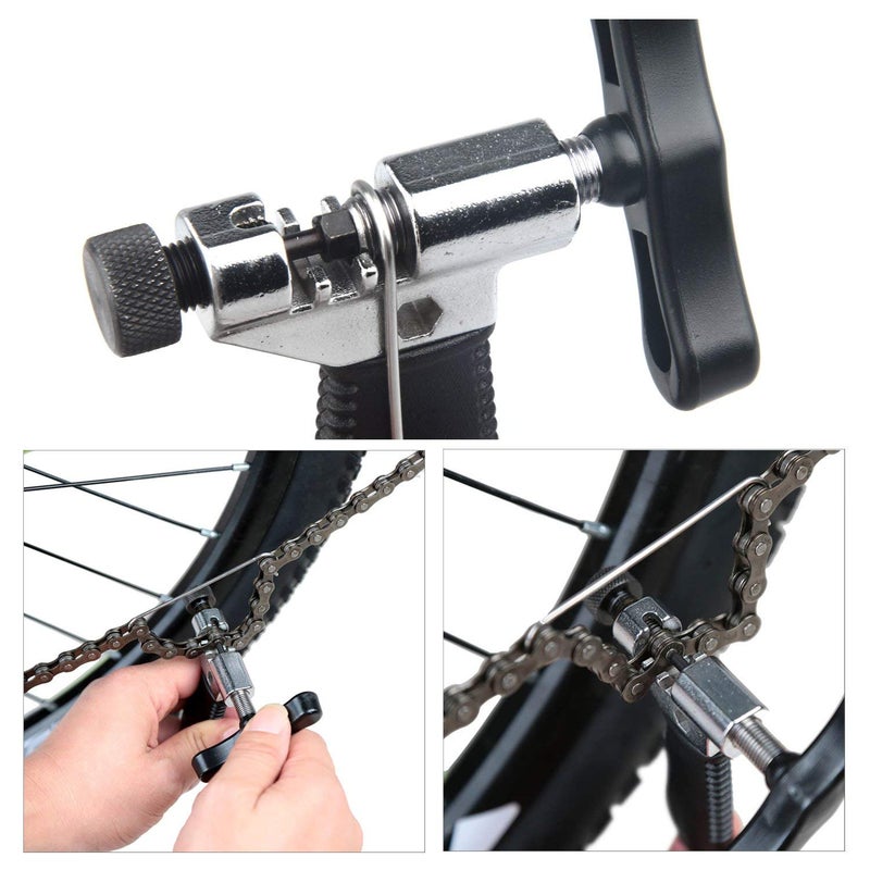 Oumers Universal Bike Chain Tool, Road & Mountain Bicycle Chain Breaker & Installer Kit, Chian Splitter Repair Kit - Image 5