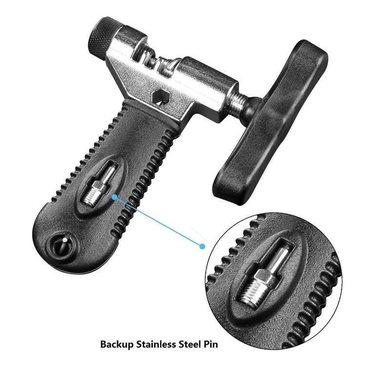 Oumers Universal Bike Chain Tool, Road & Mountain Bicycle Chain Breaker & Installer Kit, Chian Splitter Repair Kit - Image 4