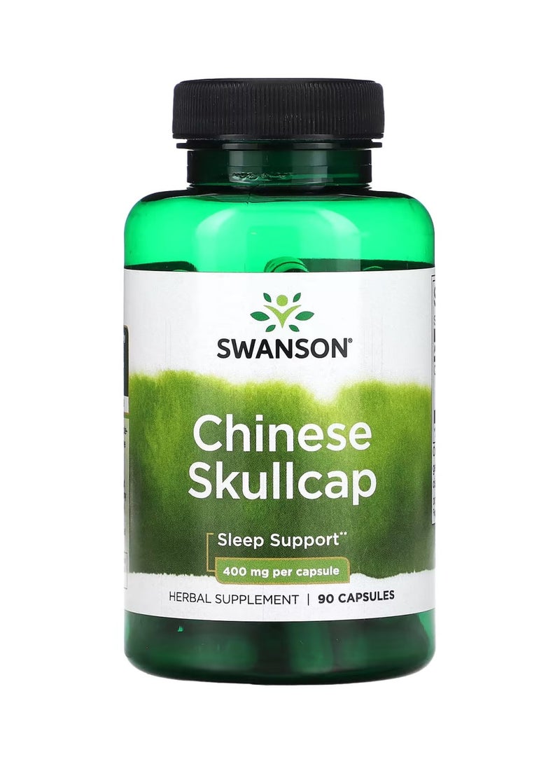 SWANSON Chinese Skullcap, 400 mg, 90 Capsules