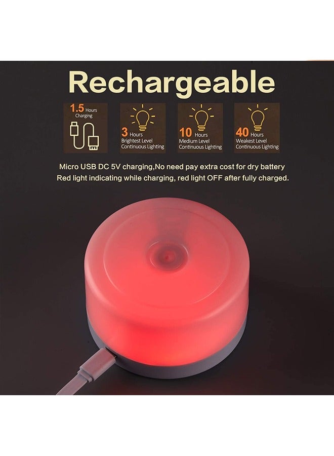 Warm Light Bedside Lamp, Dimmable Touch Tap Light Novelty Light, Kids Children Adult LED Nightlight, Table Desk Atmosphere Decorative Mood Light Lamp, Bedroom Living Room Baby Nursery Night Light - Image 3