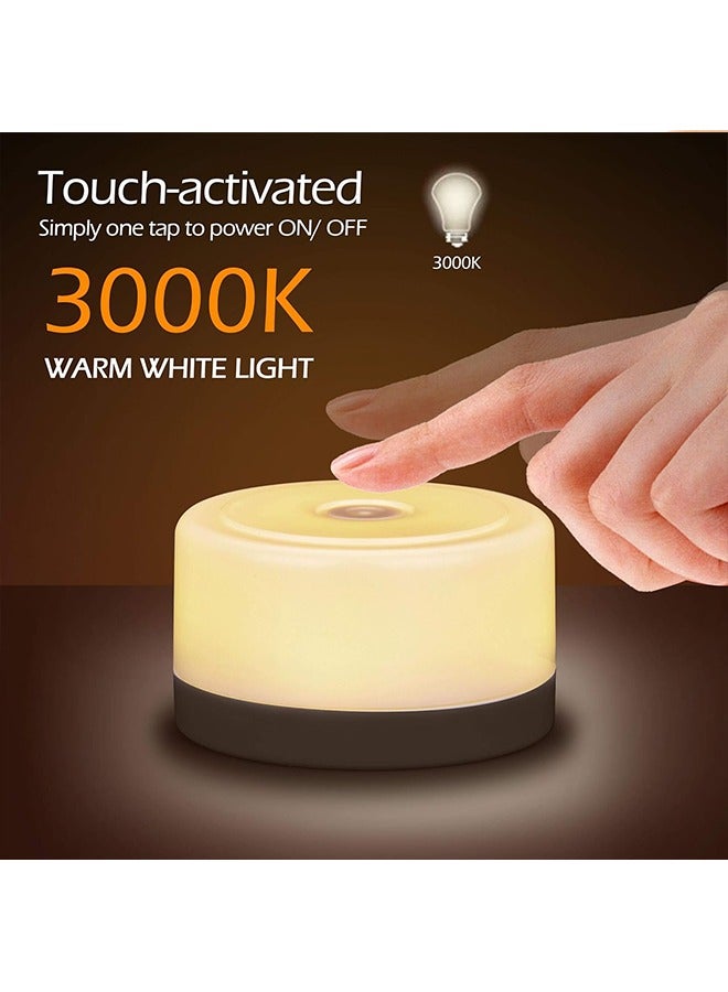 Warm Light Bedside Lamp, Dimmable Touch Tap Light Novelty Light, Kids Children Adult LED Nightlight, Table Desk Atmosphere Decorative Mood Light Lamp, Bedroom Living Room Baby Nursery Night Light - Image 5