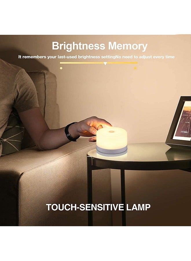 Warm Light Bedside Lamp, Dimmable Touch Tap Light Novelty Light, Kids Children Adult LED Nightlight, Table Desk Atmosphere Decorative Mood Light Lamp, Bedroom Living Room Baby Nursery Night Light - Image 4