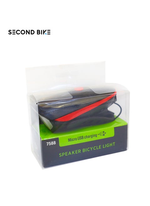 Flashlight + siren High quality water resistant