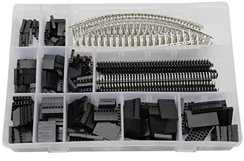 Raogoodcx 710Pcs 2.54mm Jumper Wire Cable Female Connector with 40 Pin Pitch Single Row Pin Headers,Male/Female Pin Connector Kit - Image 2
